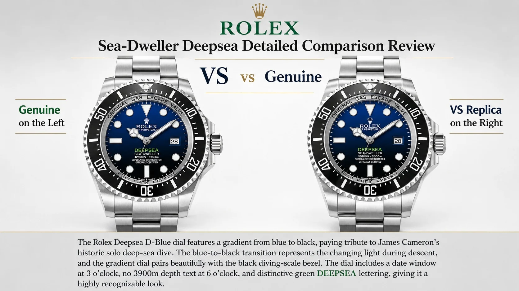VSF Rolex Deepsea D-Blue Ref. 126660: What Youre Actually Getting