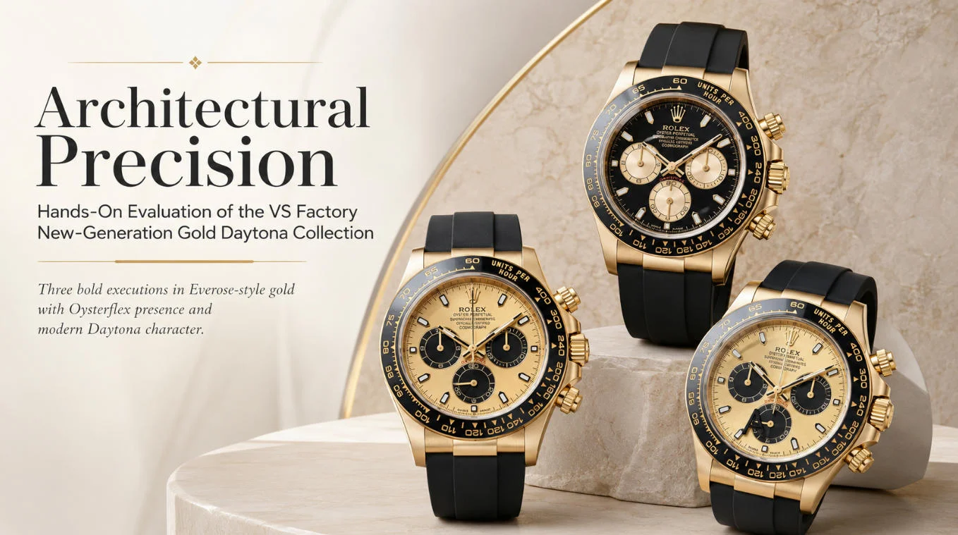 VSF Watch New-Generation Gold Daytona 12