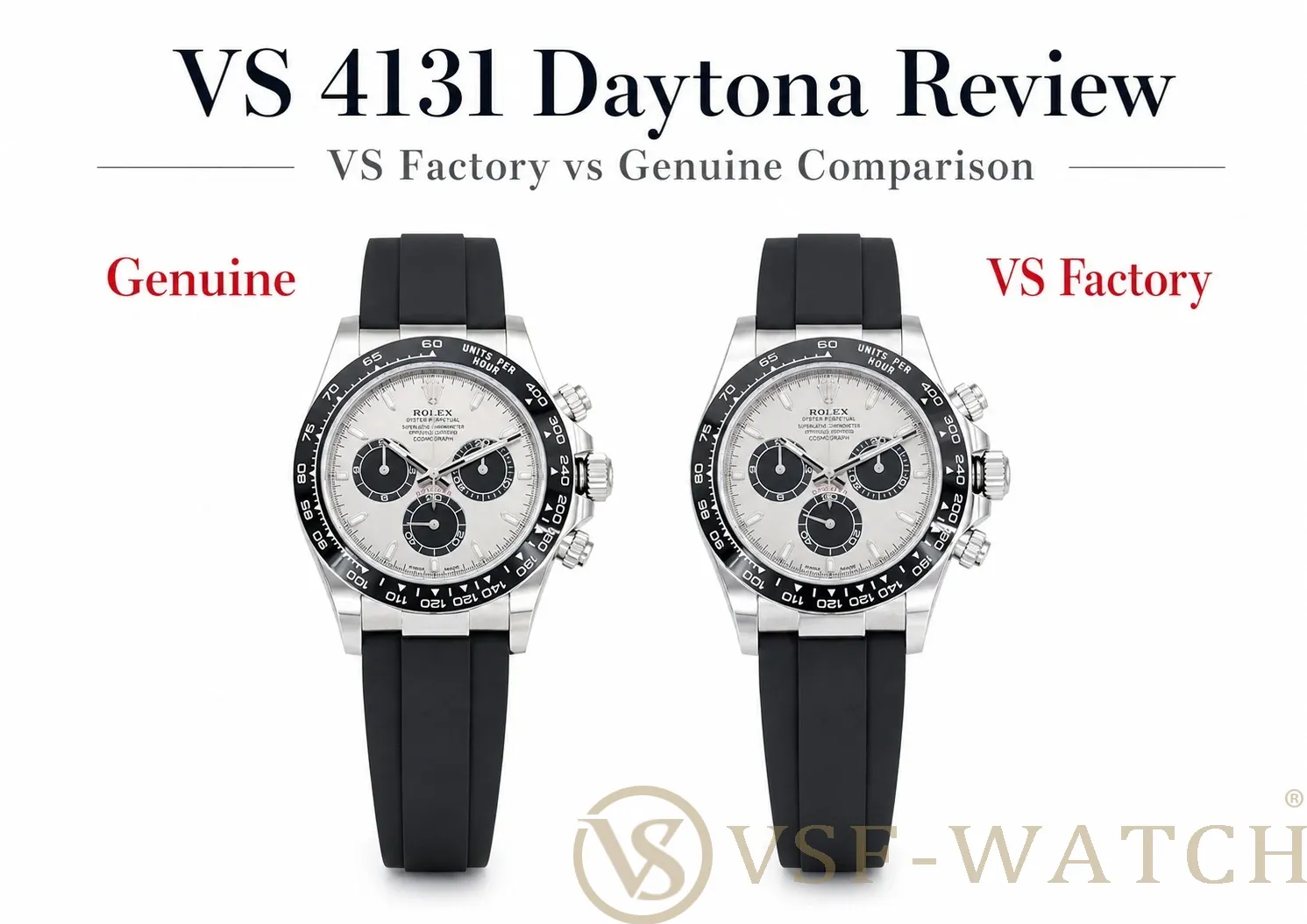 VSF Watch Daytona 126519LN: Side-by-Side with Gen