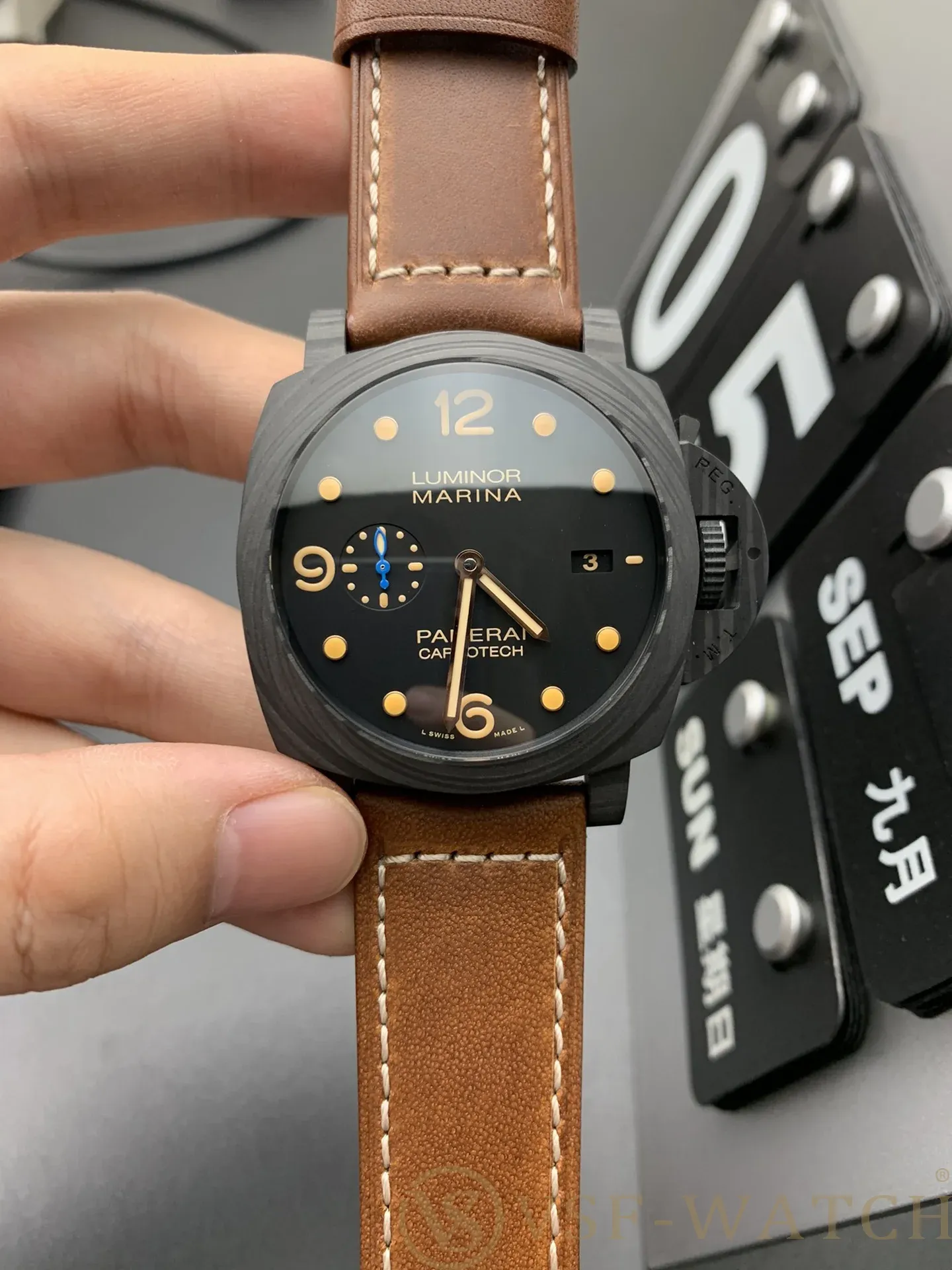 VSF Watch Factory Panerai Luminor Marina Carbotech 44mm PAM0