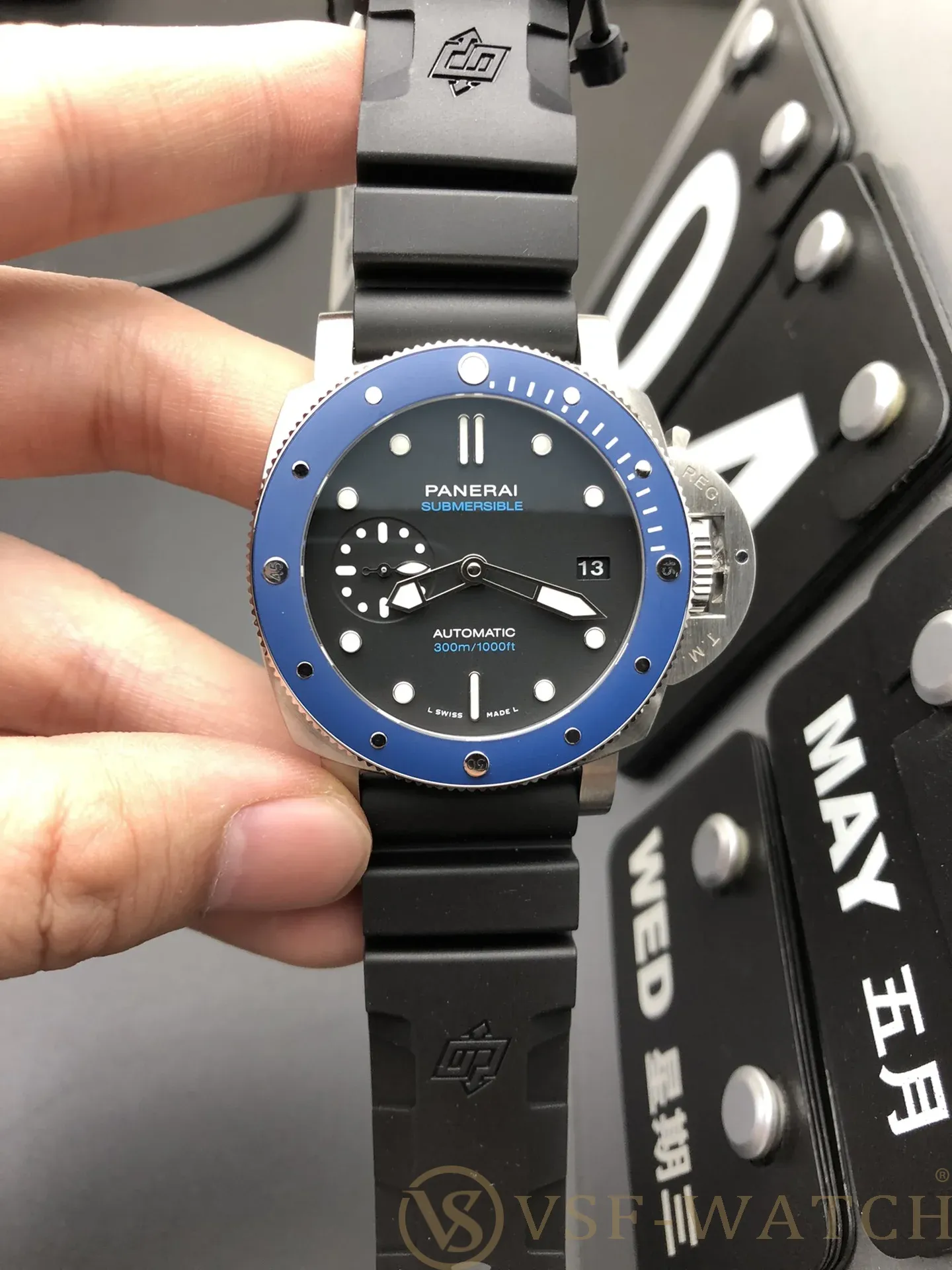 VSF Watch Factory Panerai Submersible “Azzurro” 42mm PAM0120