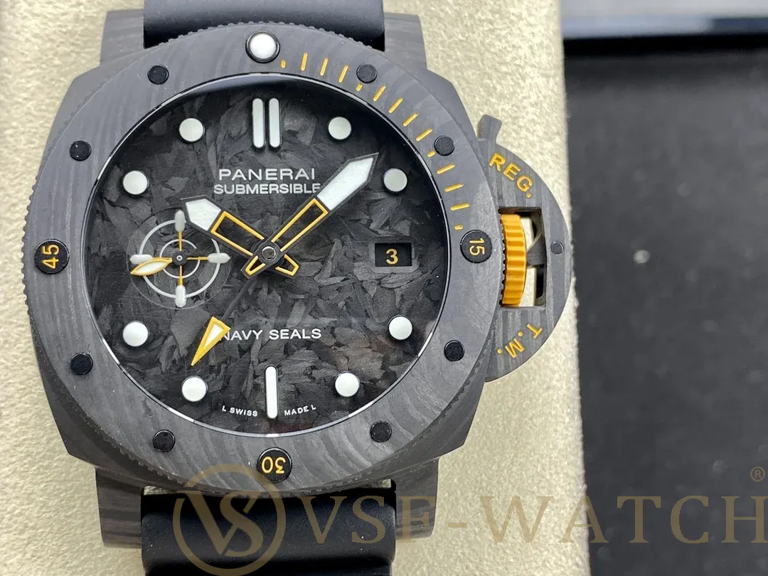 VSF Watch Factory Panerai Submersible “Navy SEALs” Carbotech