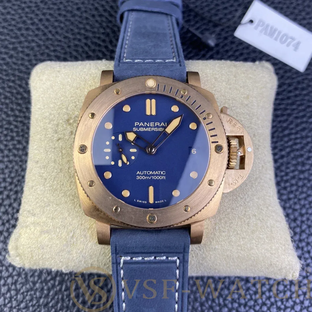 VSF Watch Factory Panerai Submersible Bronzo “Blu Abisso” 42