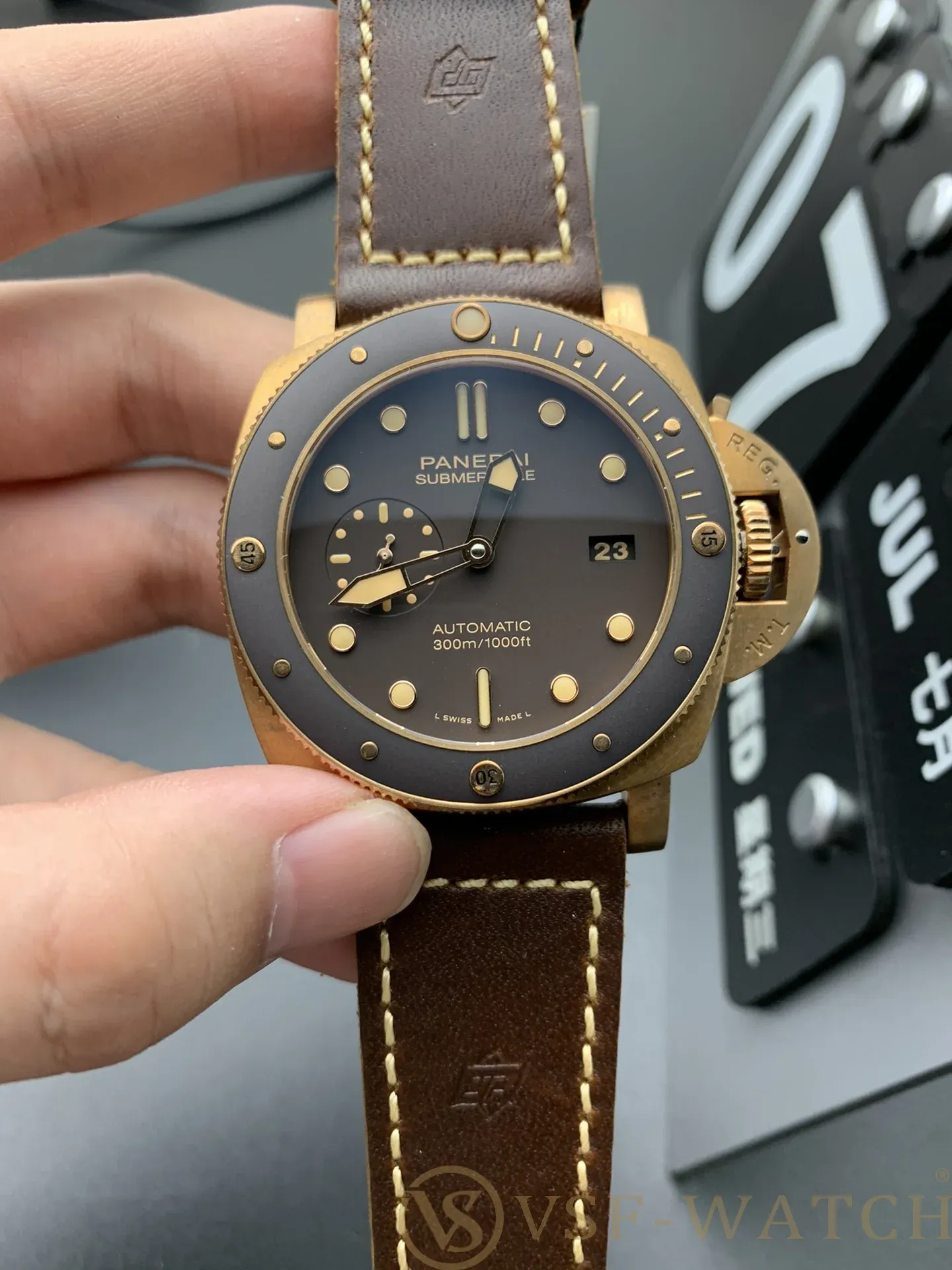 VSF Watch Factory Panerai Submersible Bronzo 47mm PAM00968 1