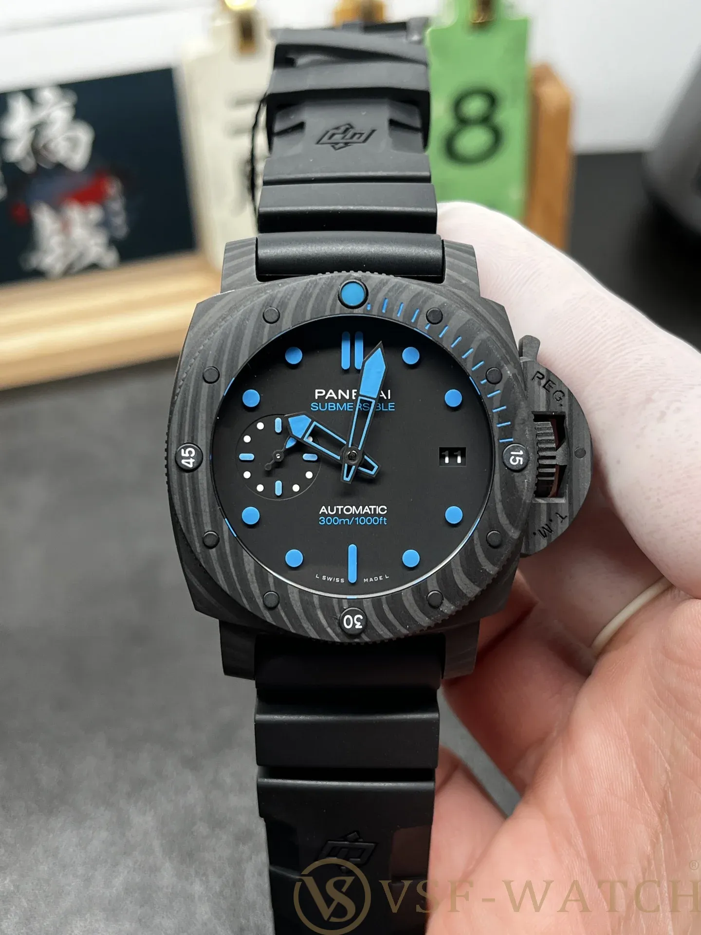 VSF Watch Factory Panerai Submersible Carbotech 47mm PAM0161