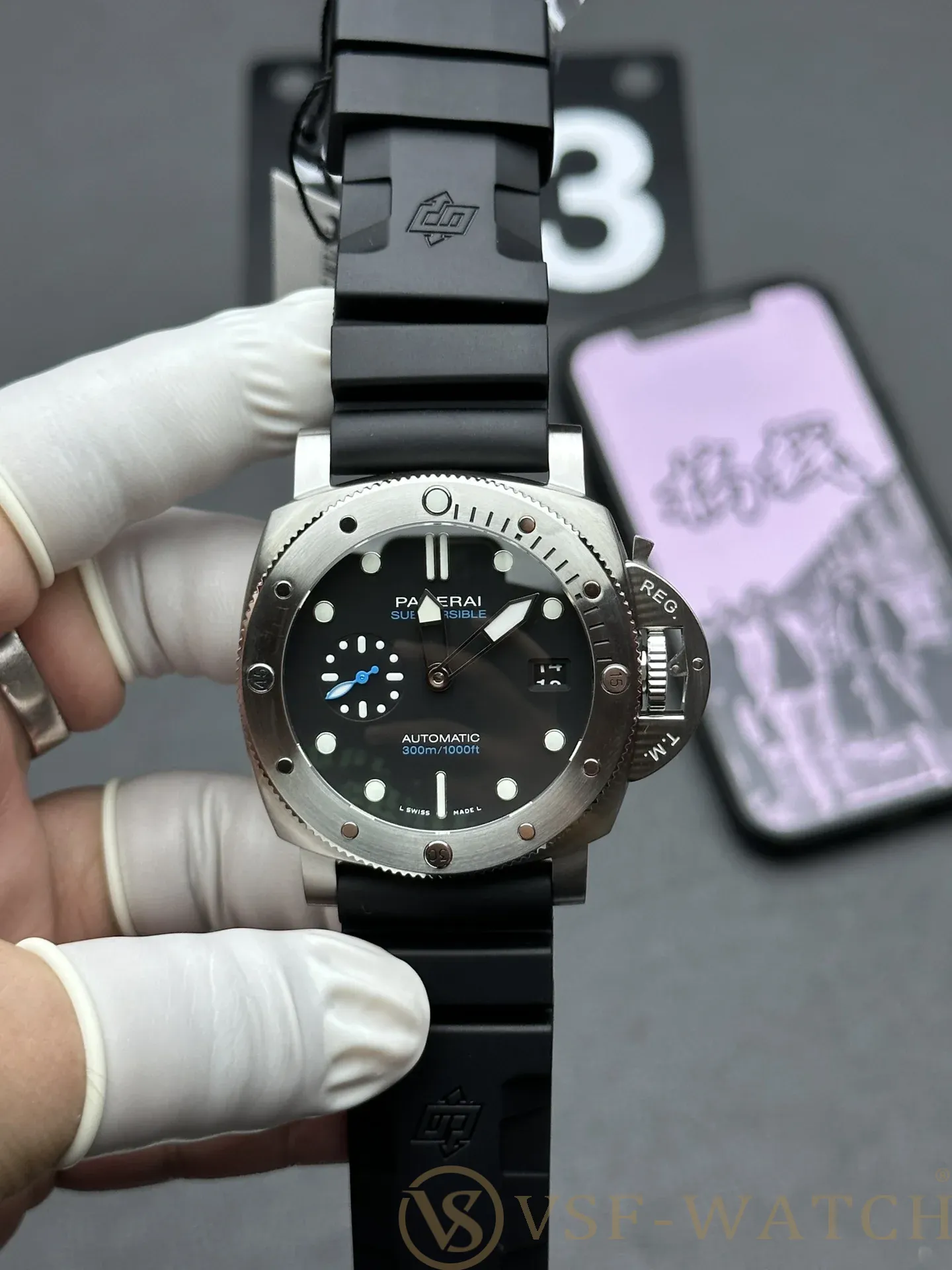 VSF Watch Factory Panerai Submersible QuarantaQuattro 44mm B