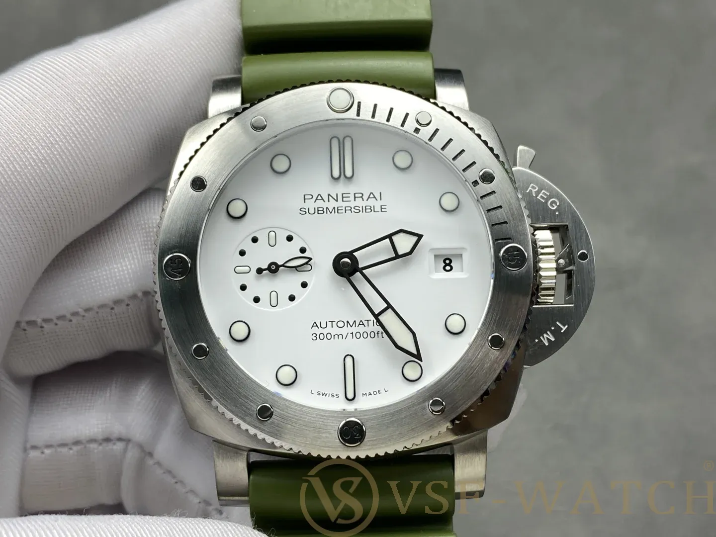 VSF Watch Factory Panerai Submersible QuarantaQuattro Bianco