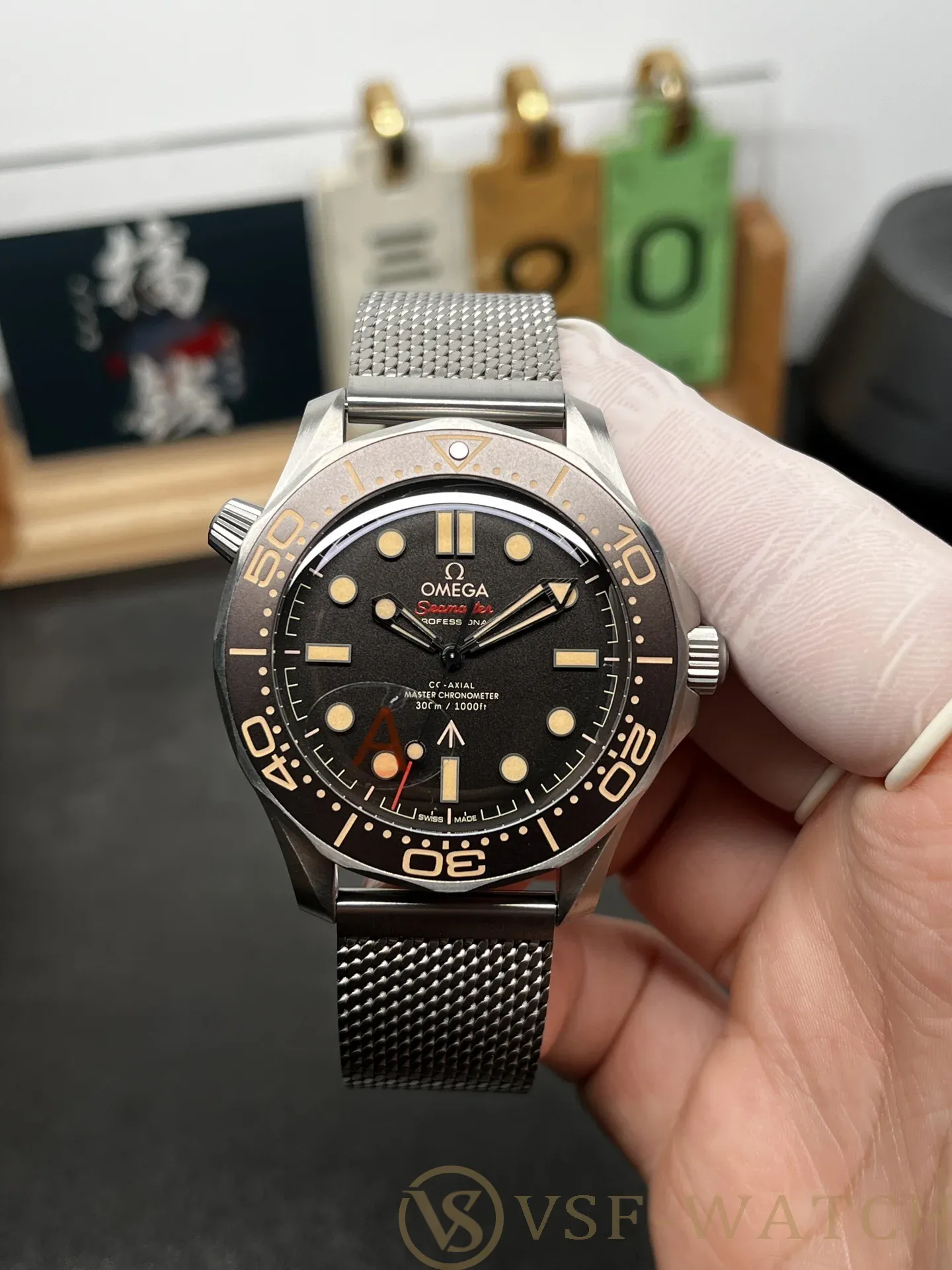 VSF Watch Factory Omega Seamaster Diver 300M 42mm 007 Editio
