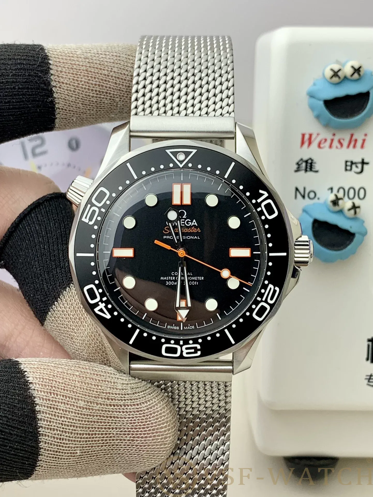 VSF Watch Factory Omega Seamaster Diver 300M 42mm 007 Editio