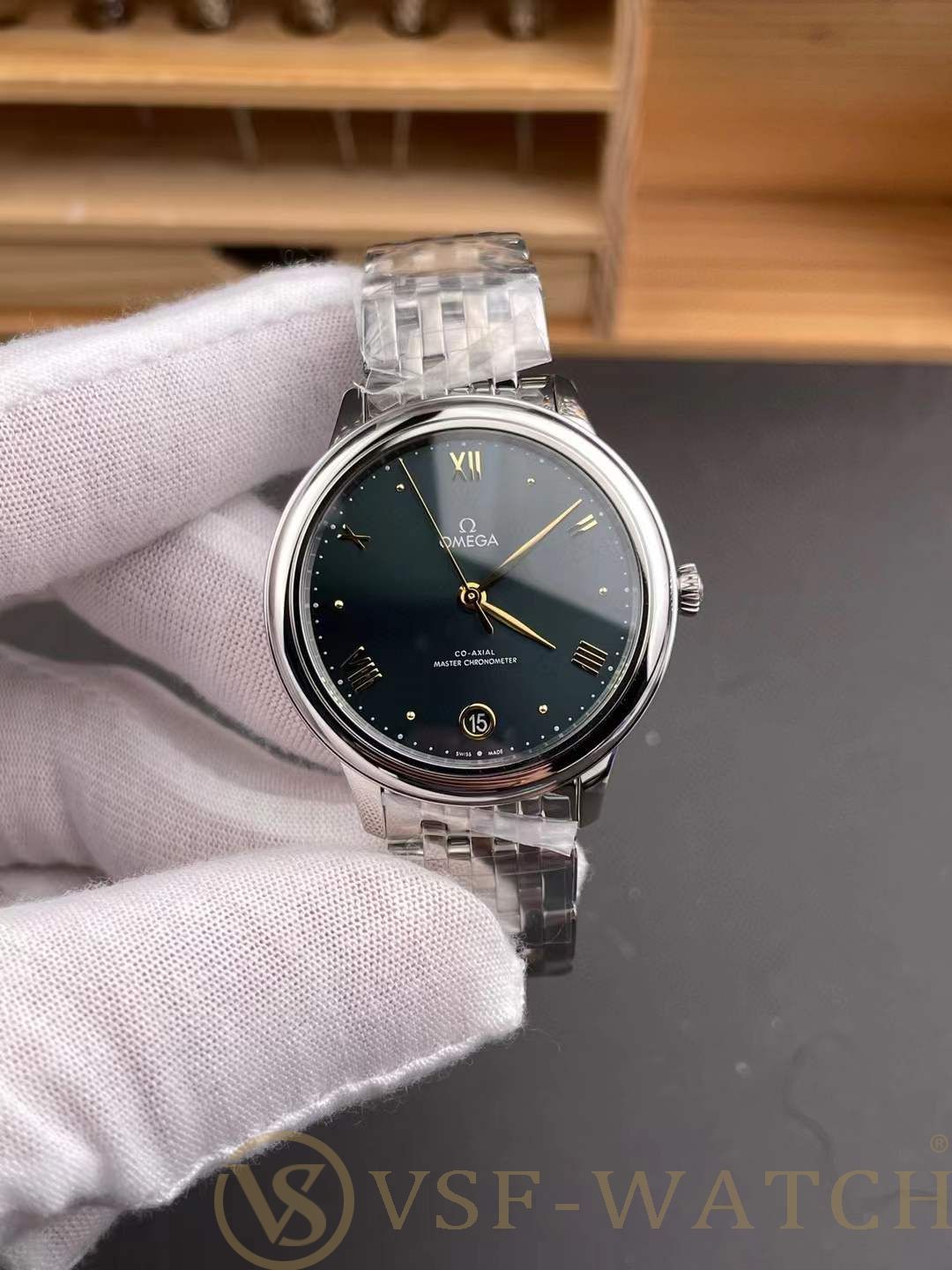 VSF Watch Factory Omega De Ville Prestige 40mm “Pine Green” 