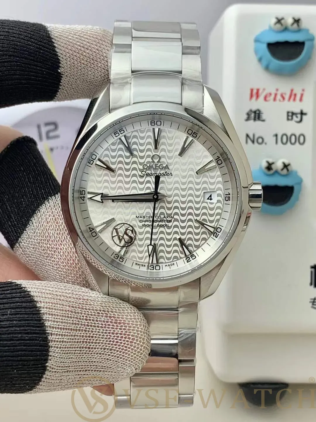 VSF Watch Factory Omega Seamaster Aqua Terra 150M “Silver Wa
