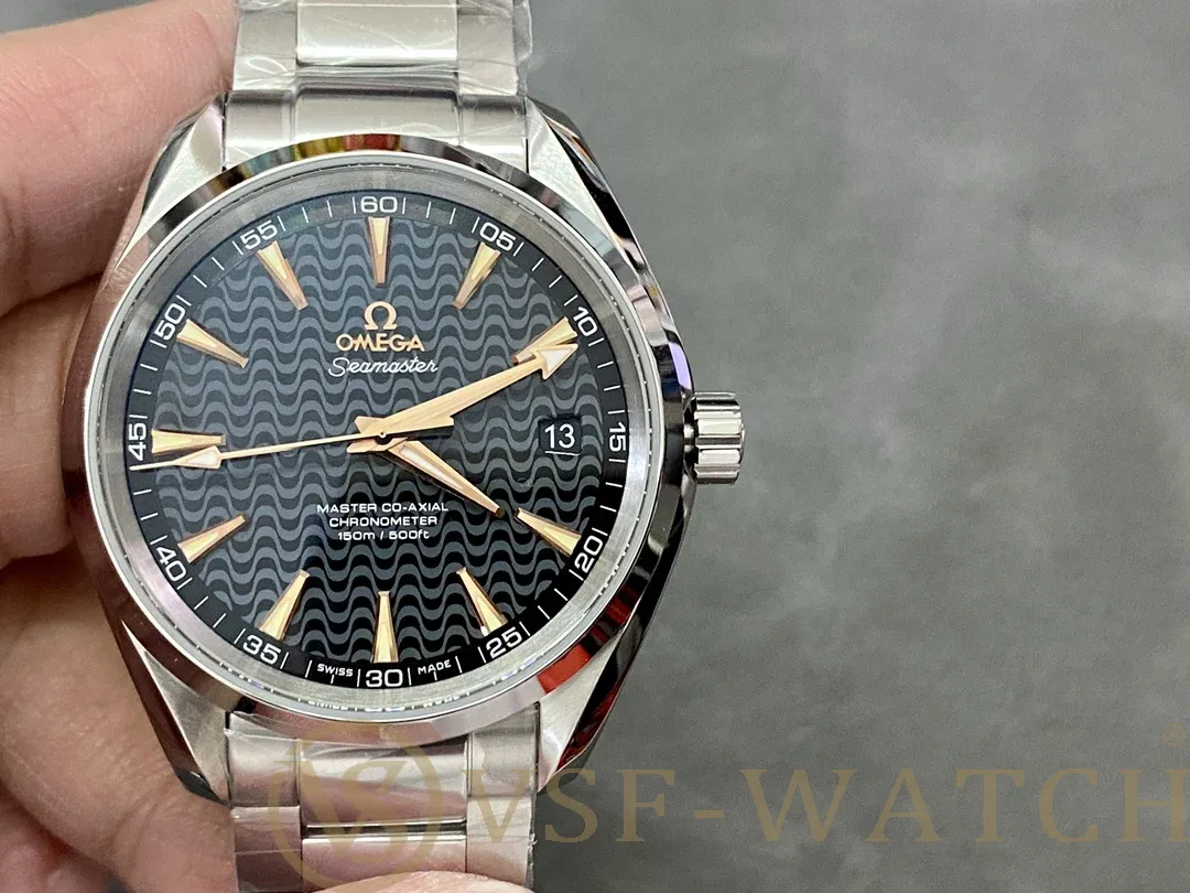 VSF Watch Factory Omega Seamaster Aqua Terra 150M 41.5mm Bla