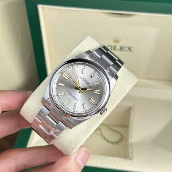 VSF Watch Rolex Oyster Perpetual 124300 904L Steel Silver Di