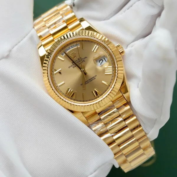 VSF Watch Factory Rolex Day-Date 40 Yellow Gold Champagne Ba