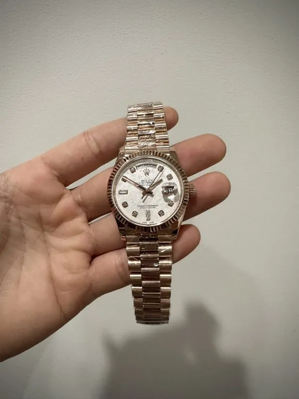 VSF Watch Factory Rolex Day-Date 128235 904L Steel Meteorite