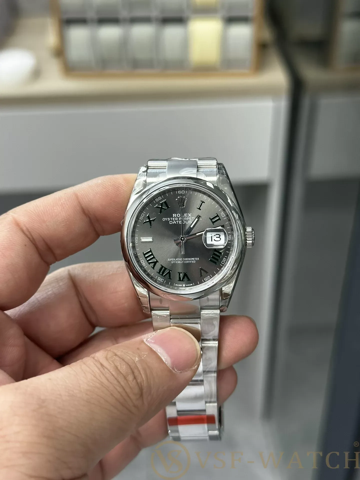 VSF Watch Factory Rolex Datejust 36mm “Wimbledon” Dial Smoot