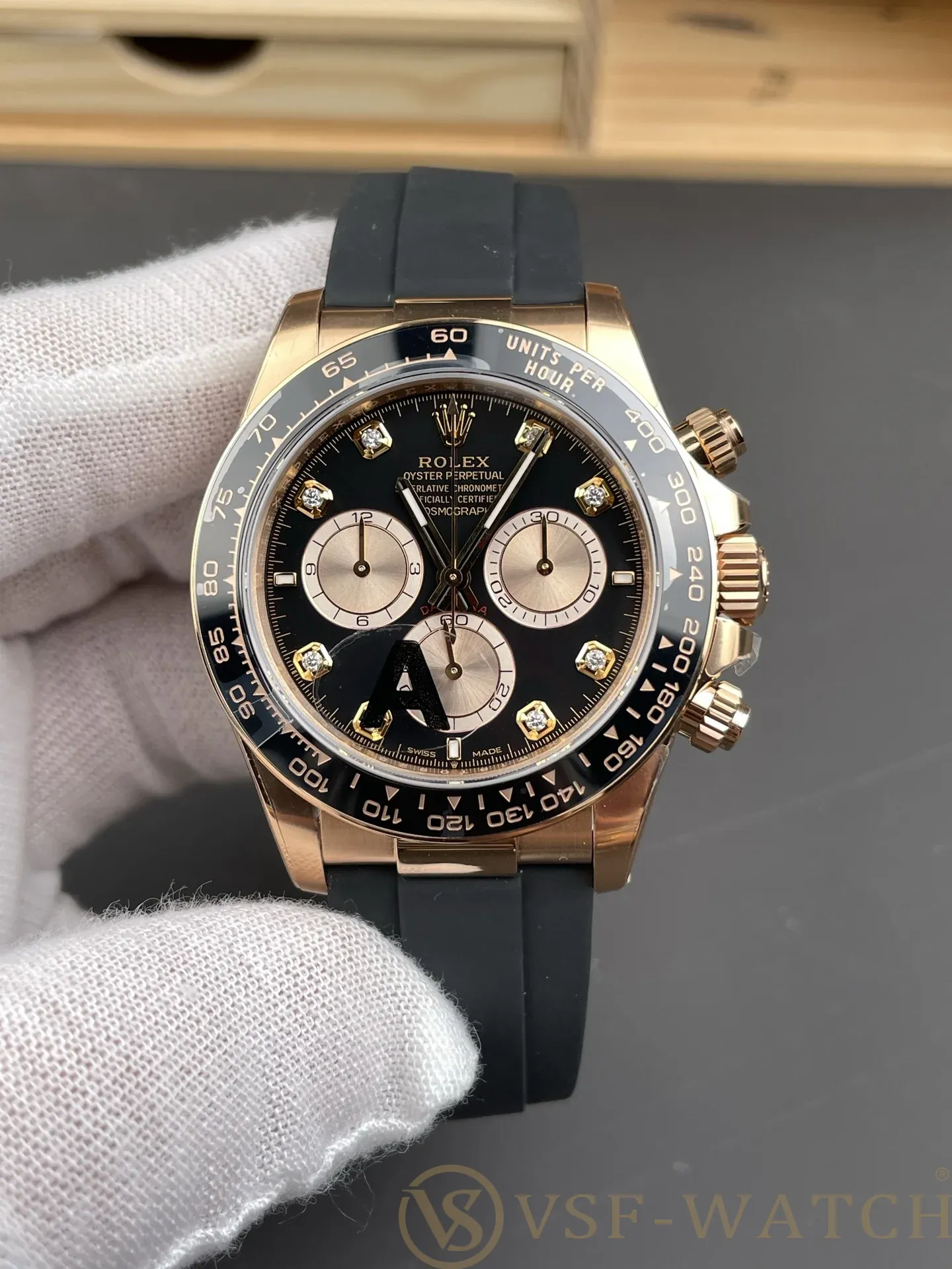 VSF Watch Factory Rolex Cosmograph Daytona “Black Diamond” E