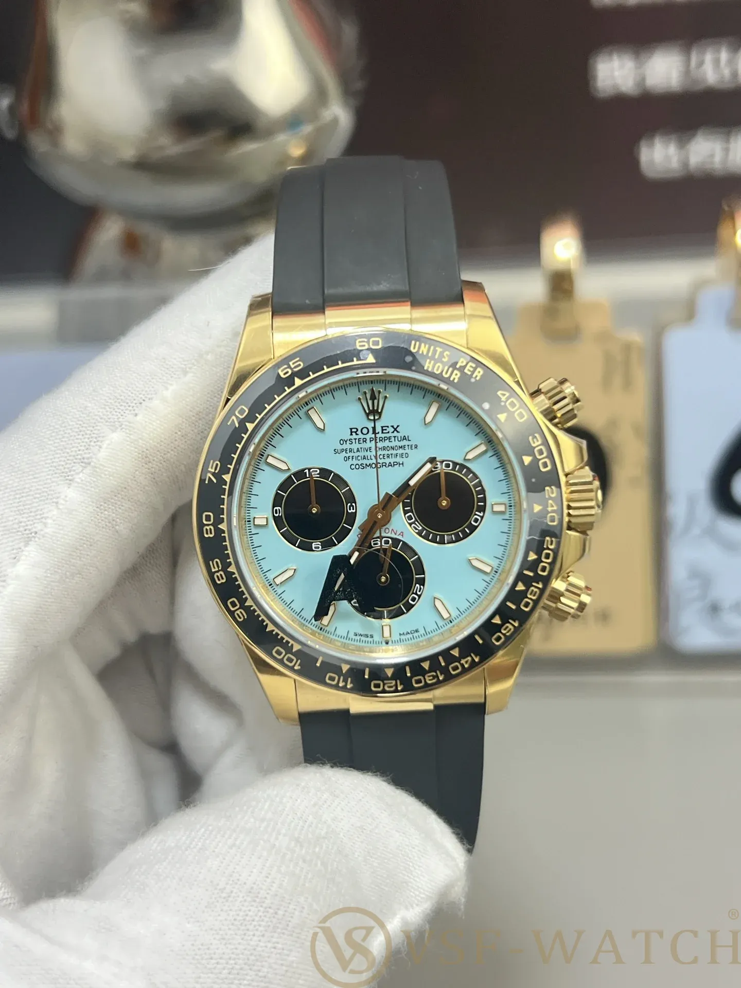 VSF Watch Factory Rolex Cosmograph Daytona “Tiffany” Turquoi