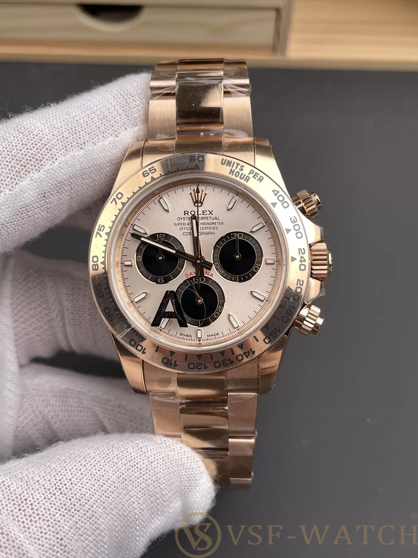 VSF Watch Factory Rolex Cosmograph Daytona Full Rose Gold “P