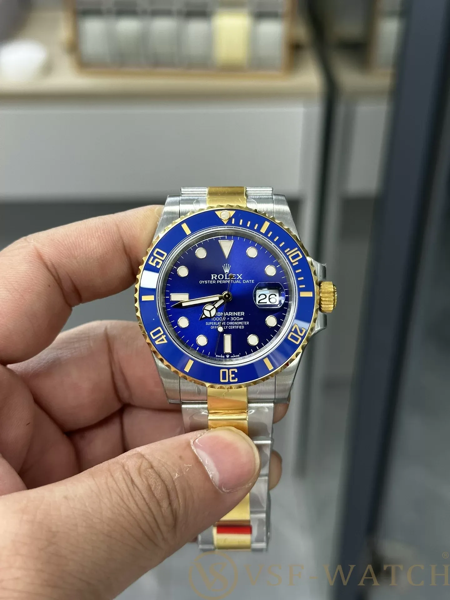 VSF Watch Factory Rolex Submariner 41mm Two-Tone “Bluesy” (1