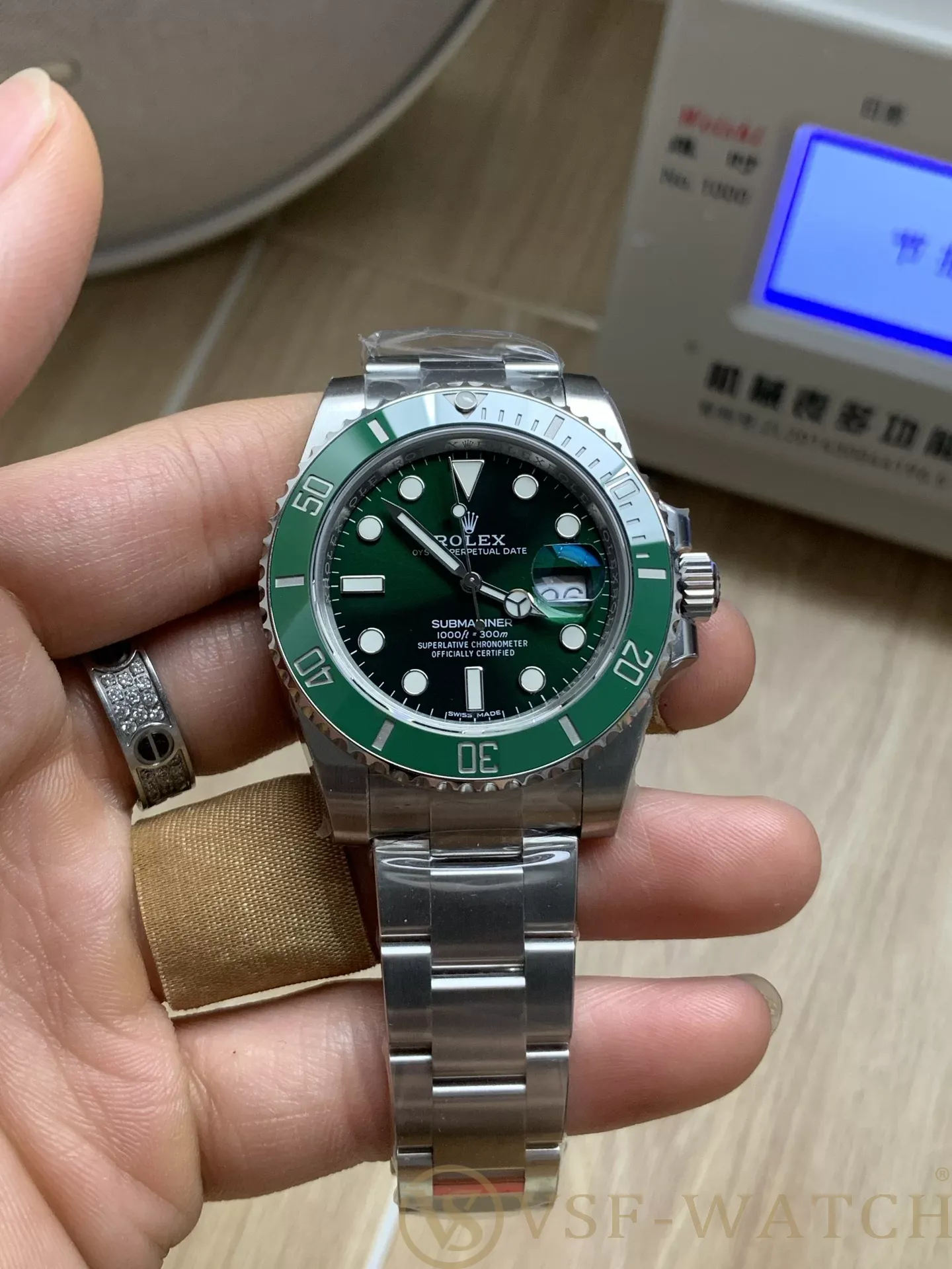 VSF Watch Factory Rolex Submariner Date “Hulk” Green 40mm (1