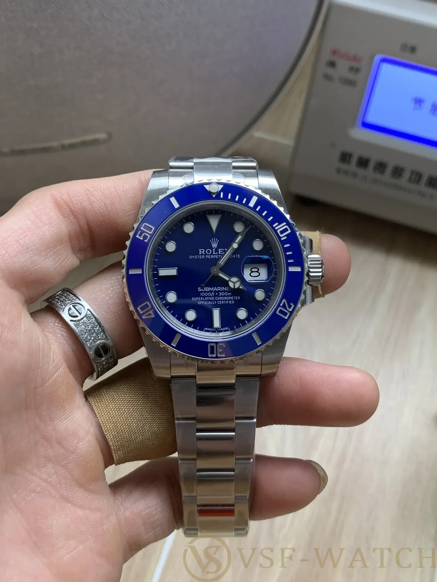 VSF Watch Factory Rolex Submariner Date “Smurf” Blue 40mm (1