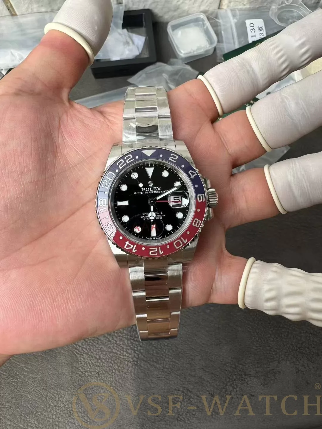 VS Factory Rolex GMT-Master II “Pepsi” Red/Blue Ceramic Beze
