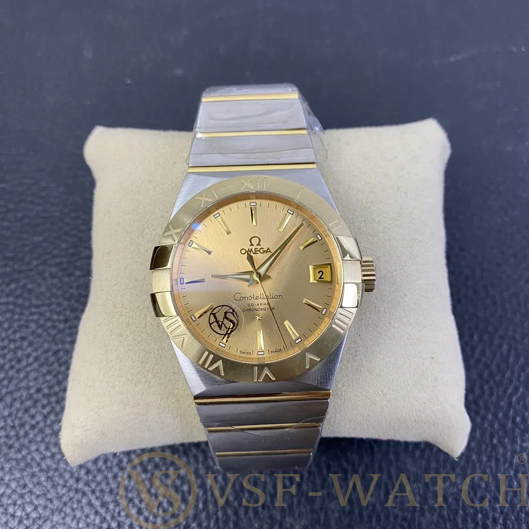 VS Factory Omega Constellation Co-Axial 38mm Two-Tone Champa