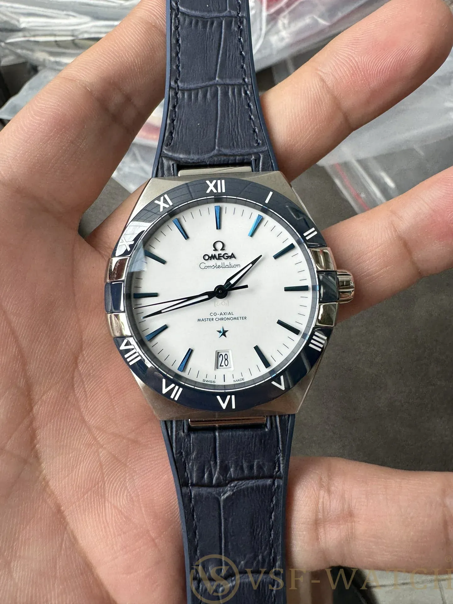VS Factory Omega Constellation Master Chronometer 41mm White