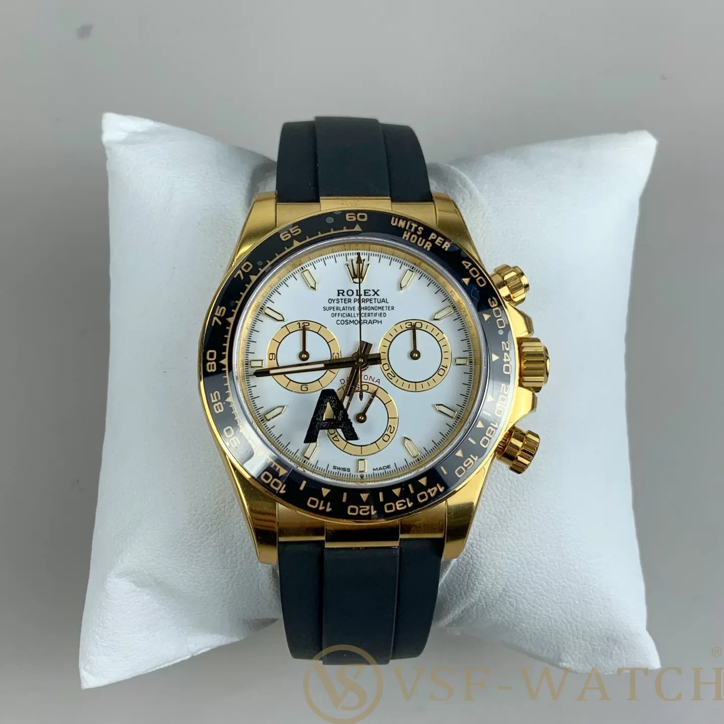 VS Factory Rolex Cosmograph Daytona Yellow Gold White Dial R