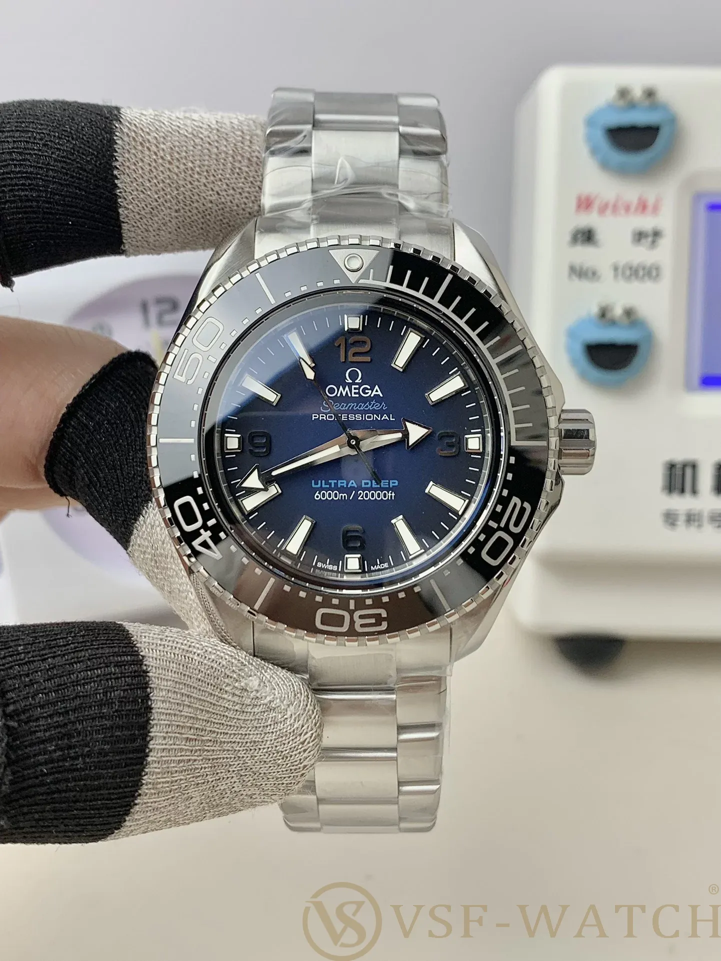 VS Factory Omega Seamaster Planet Ocean Ultra Deep 6000M 45.